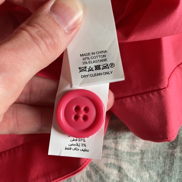 NWT Kate Spade Button Back Peplum Top - Picture 12 of 12